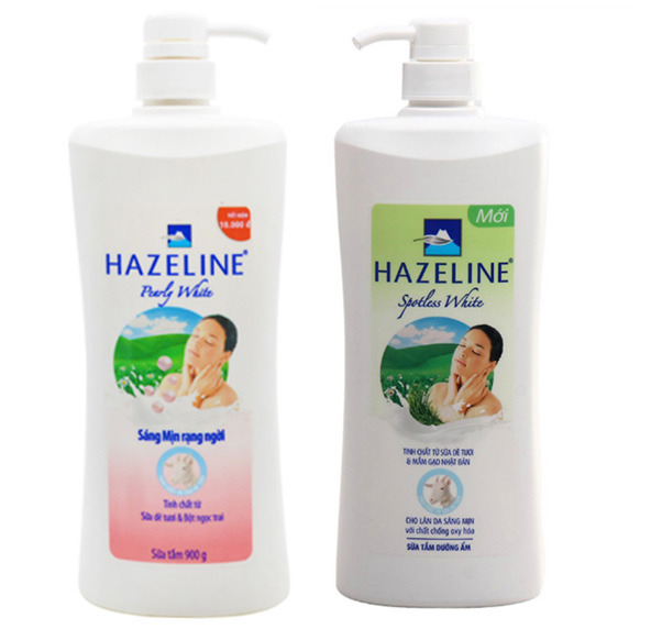 Sữa tắm trắng Hazeline Pearly White